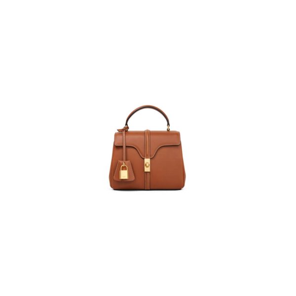 Celine MINI 16 IN SATINATED CALFSKIN(high-end grade)