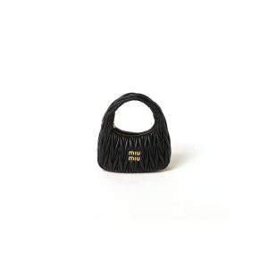 Small Wander matelasse nappa leather hobo bag(HIGH-END GRADE)