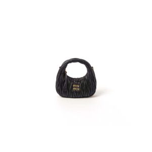 Mini Wander matelasse nappa leather hobo bag(high-end grade)