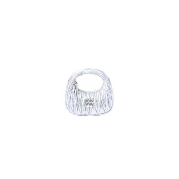 Mini Wander matelasse nappa leather hobo bag(high-end grade)