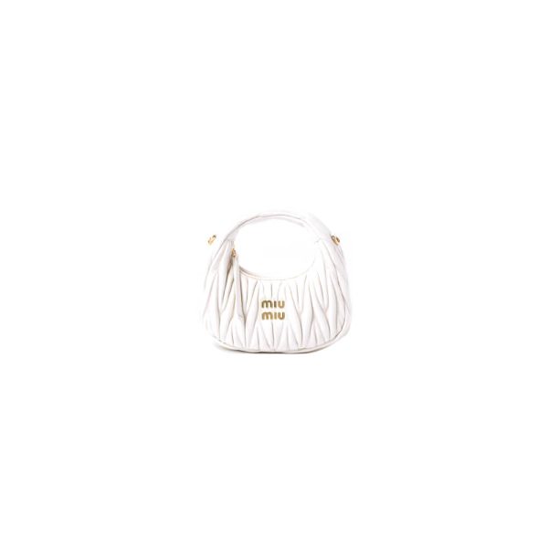 Mini Wander matelasse nappa leather hobo bag(high-end grade)