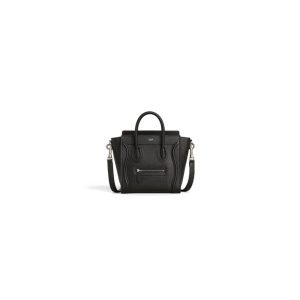 CELINE NANO LUGGAGE BAG IN CALFSKIN