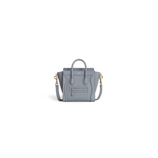 CELINE NANO LUGGAGE BAG IN CALFSKIN