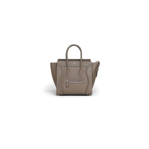 CELINE MICRO LUGGAGE HANDBAG IN CALFSKIN