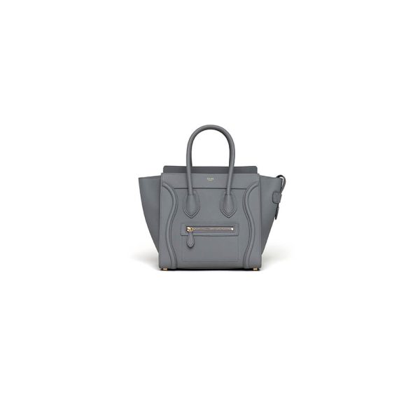 CELINE MICRO LUGGAGE HANDBAG IN CALFSKIN