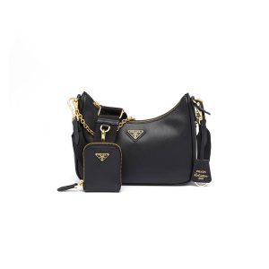 Prada Re-Edition 2005 Saffiano leather bag(TAX-FREE GRADE)