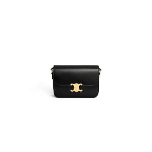 CELINE CLASSIQUE TRIOMPHE BAG IN SHINY CALFSKIN(high-end grade)