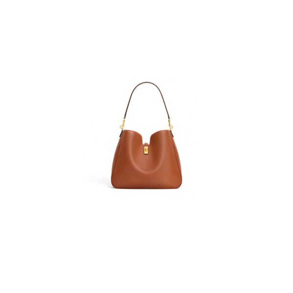 CELINE MEDIUM CAMILLE 16 SOFT BAG IN SMOOTH CALFSKIN(HIGH-END GRADE)