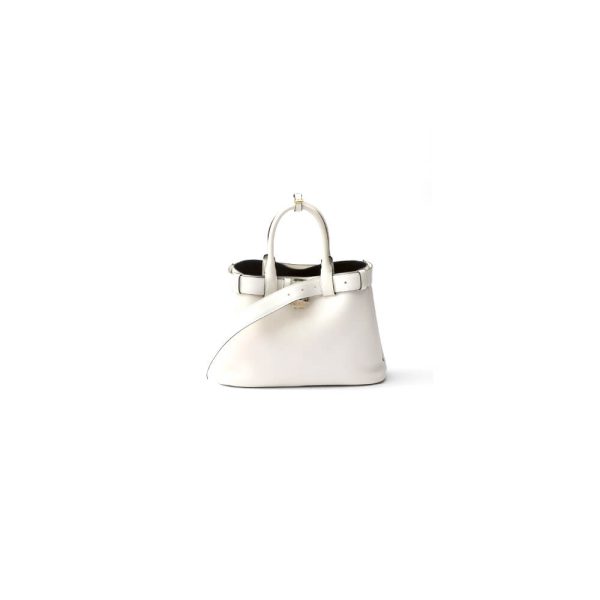 Prada Buckle small leather handbag with belt(high-end grade)