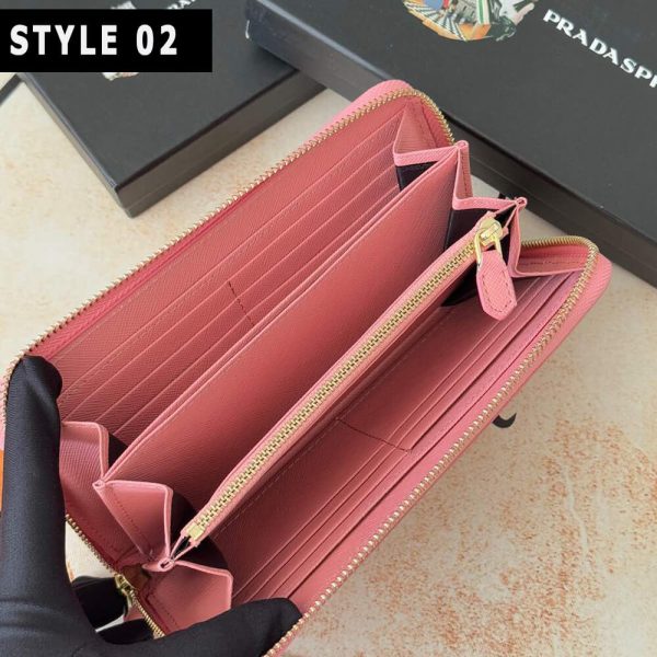Prada Large Saffiano Leather Wallet - Image 10