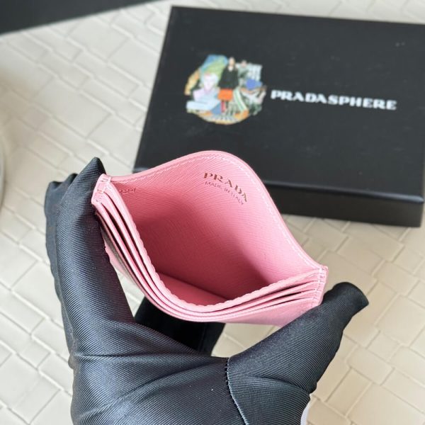 Prada Saffiano Leather Card Holder - Image 10