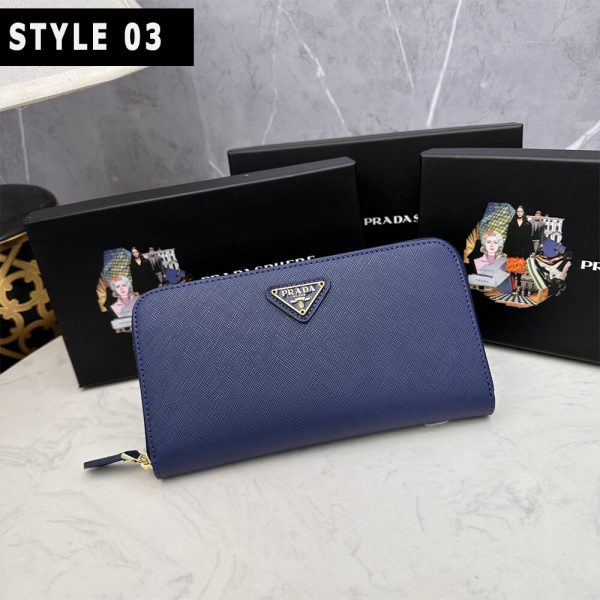 Prada Large Saffiano Leather Wallet - Image 11