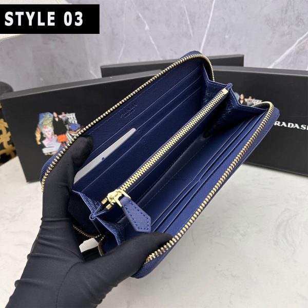 Prada Large Saffiano Leather Wallet - Image 12
