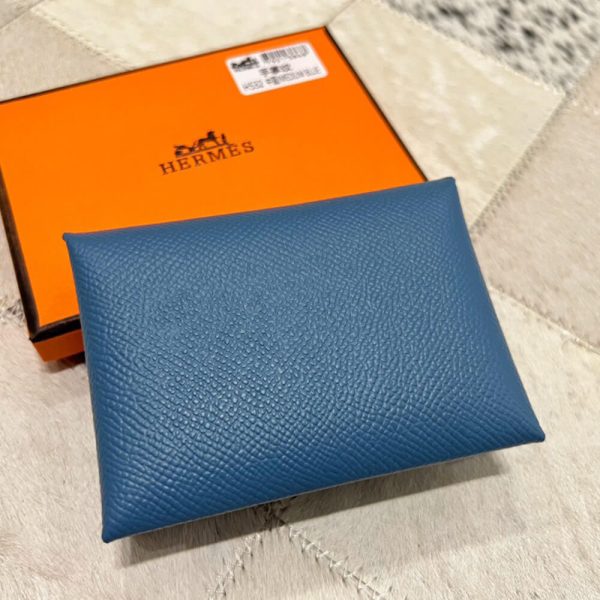 Hermes Calvi Duo Compact card holder - Image 16