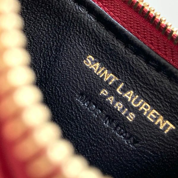 YSL CASSANDRE MATELASSÉ FRAGMENTS ZIPPED CARD CASE(HIGH-END GRADE) - Image 17