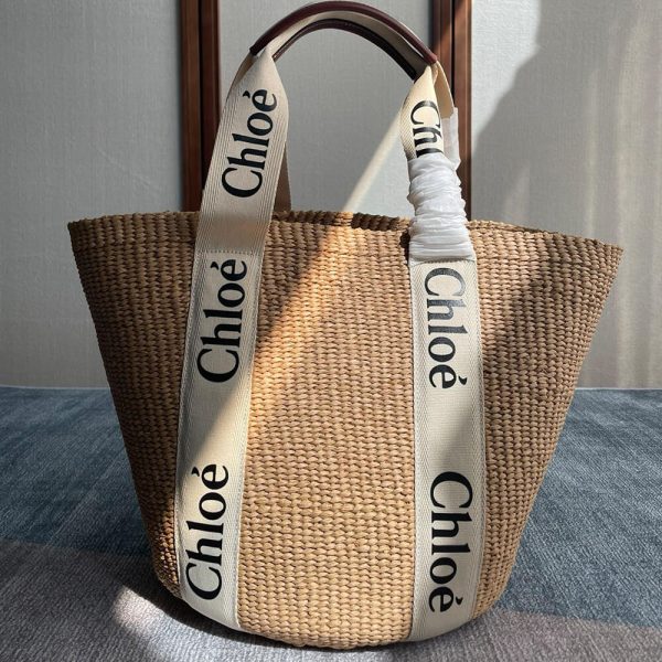 CHLOE LARGE WOODY BASKET - Image 2