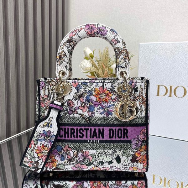 Medium Dioriviera Lady D-Lite Bag - Image 2