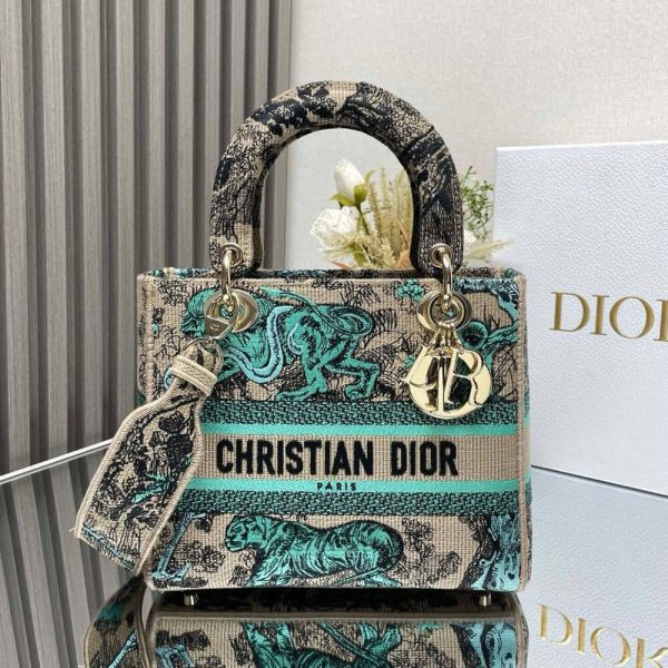 Medium Dioriviera Lady D-Lite Bag - Image 2
