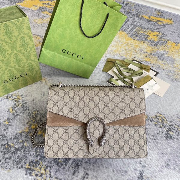 GG Supreme Medium Dionysus Shoulder Bag - Image 2