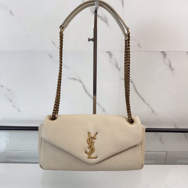 YSL calypso medium in grained lambskin - Image 2