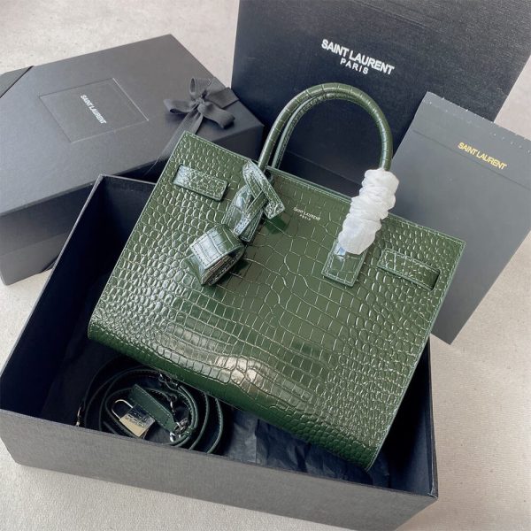 YSL SAC DE JOUR BABY IN CROCODILE-EMBOSSED - Image 2