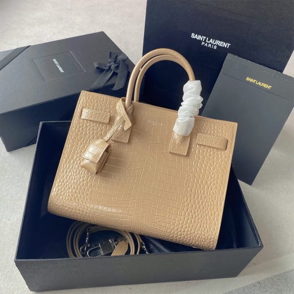 YSL SAC DE JOUR BABY IN CROCODILE-EMBOSSED - Image 2