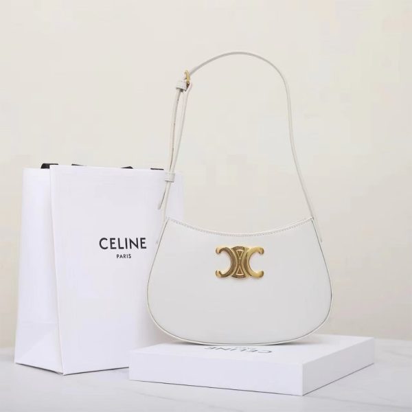 CELINE MEDIUM TILLY BAG in shiny calfskin - Image 2
