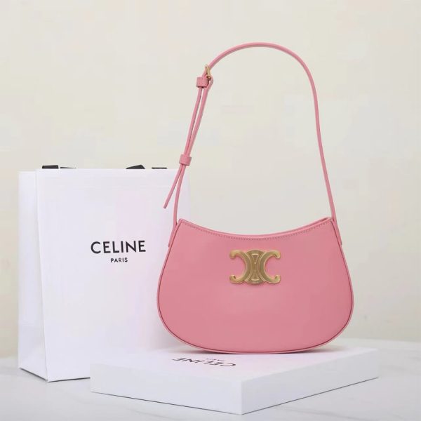 CELINE MEDIUM TILLY BAG in shiny calfskin - Image 2
