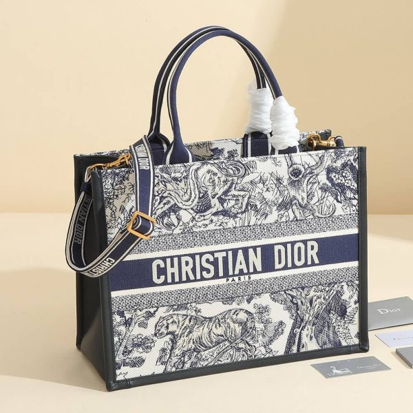 Medium Dior Book Tote - Image 2