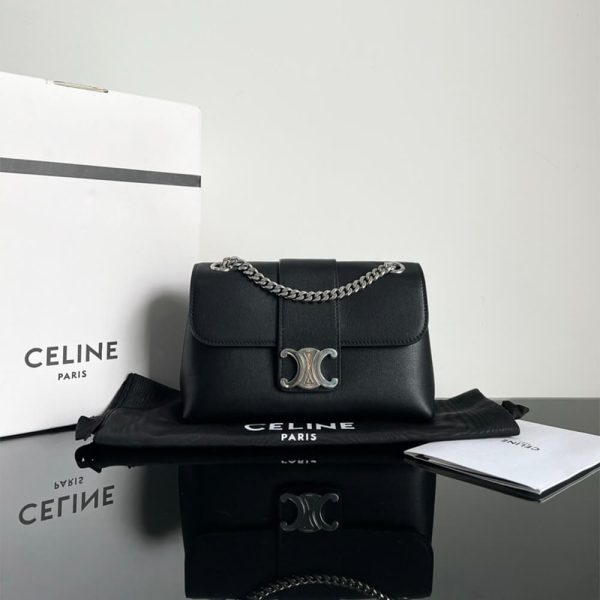 CELINE TEEN CELINE VICTOIRE BAG in SUPPLE CALFSKIN - Image 2