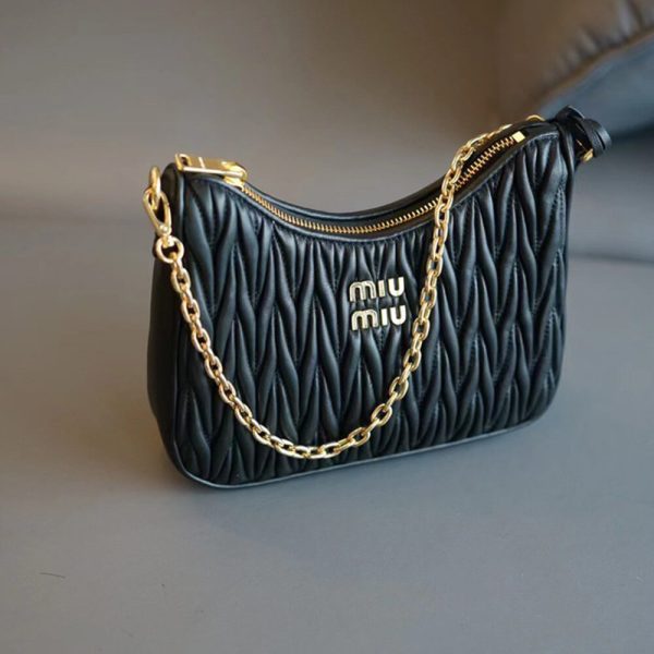Matelasse nappa leather shoulder bag - Image 2