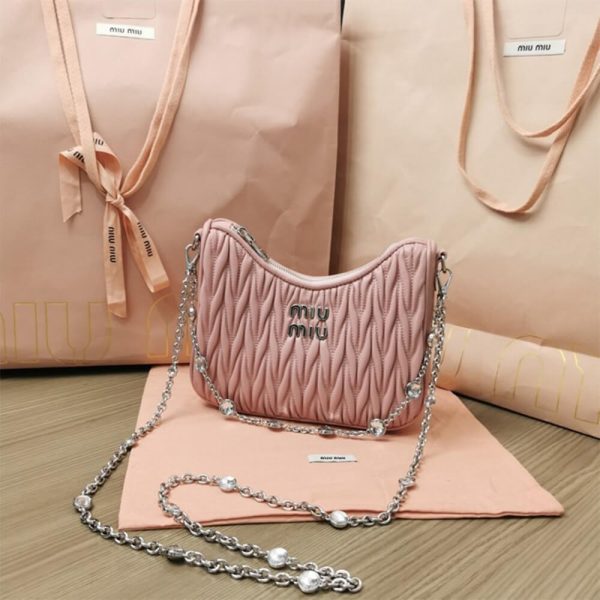 Matelasse nappa leather shoulder bag - Image 2