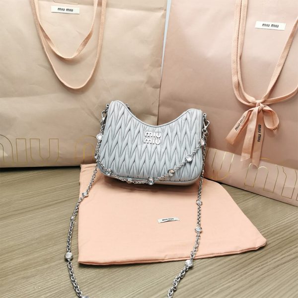 Matelasse nappa leather shoulder bag - Image 2