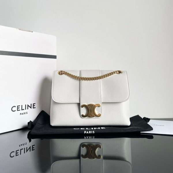 CELINE Medium Celine Victoire Bag in SUPPLE CALFSKIN - Image 2