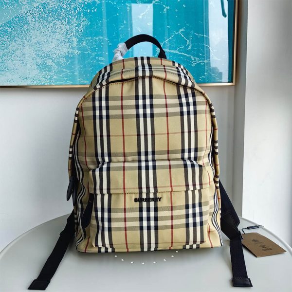 Burberry Check Backpack - Image 2