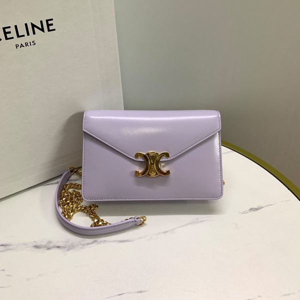 WALLET ON CHAIN MARGO in Shiny calfskin(HIGH-END GRADE) - Image 2