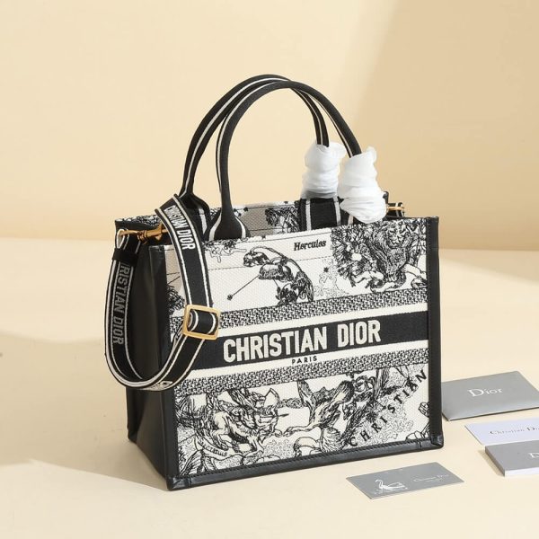Small Dior Book Tote - Image 2