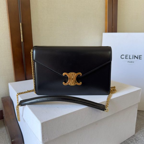 WALLET ON CHAIN MARGO in Shiny calfskin(HIGH-END GRADE) - Image 2