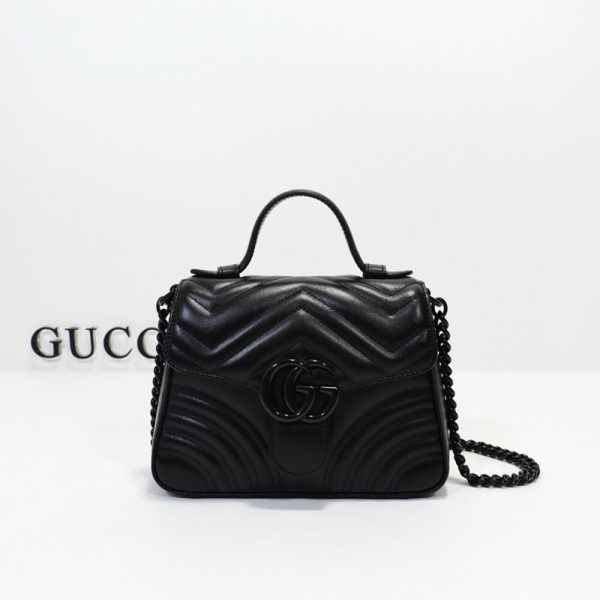 GG MARMONT MINI TOP HANDLE BAG - Image 2