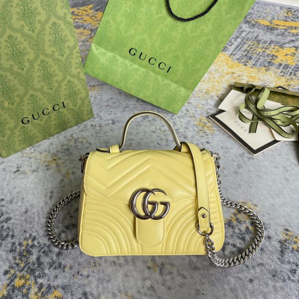 GG Marmont mini top handle bag - Image 2
