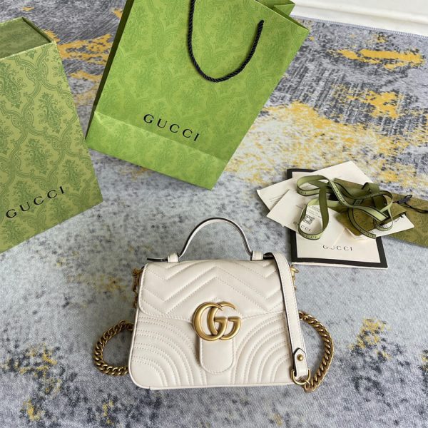 GG Marmont mini top handle bag - Image 2