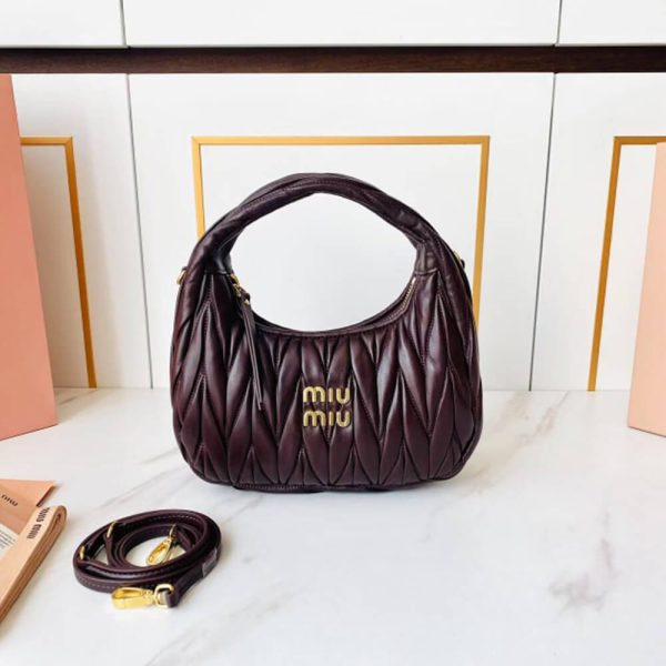 Small Wander matelasse nappa leather hobo bag(HIGH-END GRADE) - Image 2