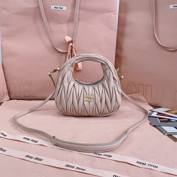 Mini Wander matelasse nappa leather hobo bag(high-end grade) - Image 2