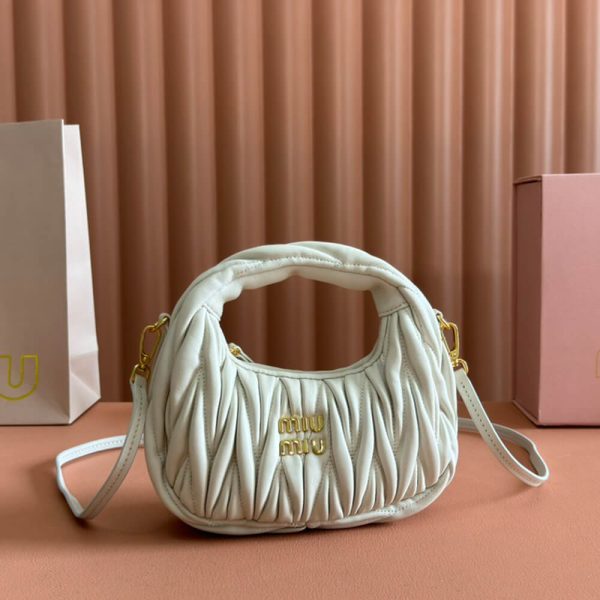 Mini Wander matelasse nappa leather hobo bag(high-end grade) - Image 2