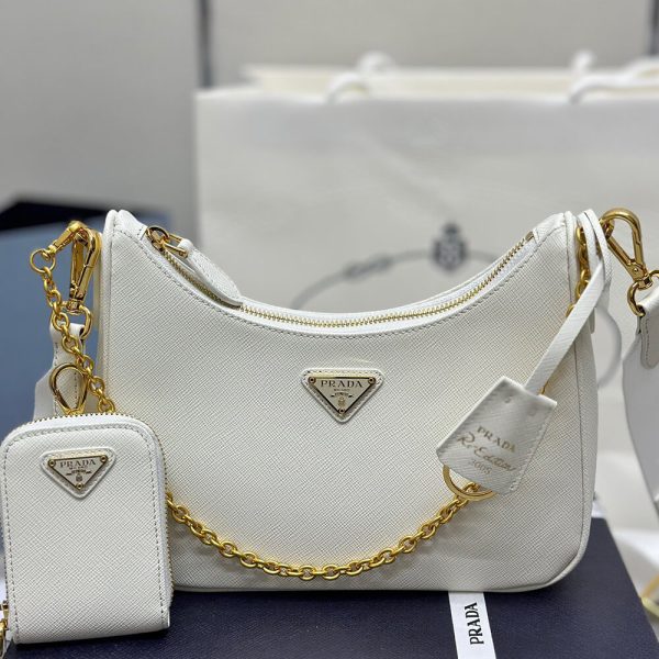 Prada Re-Edition 2005 Saffiano leather bag(HIGH-END GRADE) - Image 2