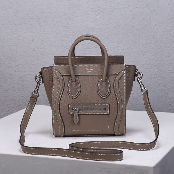CELINE NANO LUGGAGE BAG IN CALFSKIN - Image 2