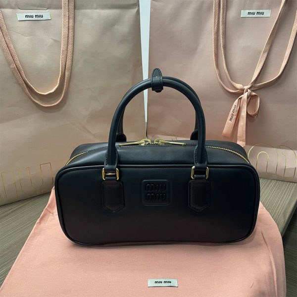 MIUMIU Large Arcadie Leather Bag(HIGH-END GRADE) - Image 2