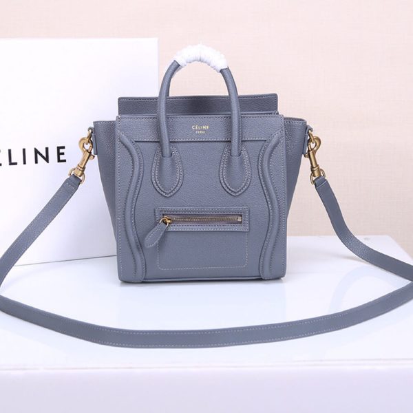 CELINE NANO LUGGAGE BAG IN CALFSKIN - Image 2