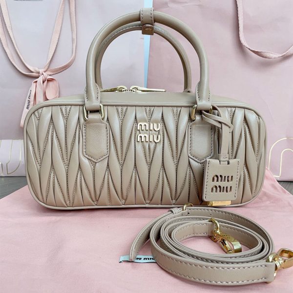 MIUMIU Large Arcadie matelasse nappa Bag(HIGH-END GRADE) - Image 2