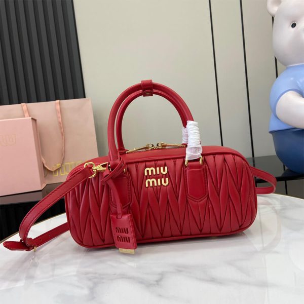 MIUMIU Large Arcadie matelasse nappa Bag(HIGH-END GRADE) - Image 2